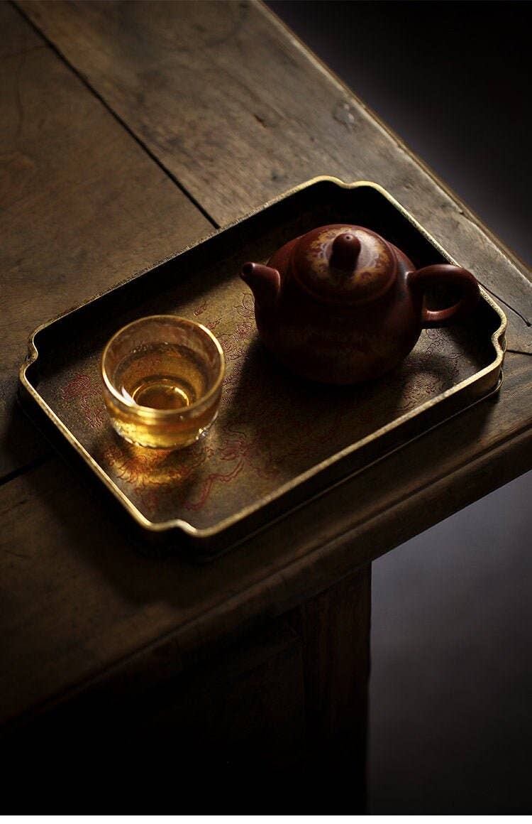 Gohobi Copper Serving Tray