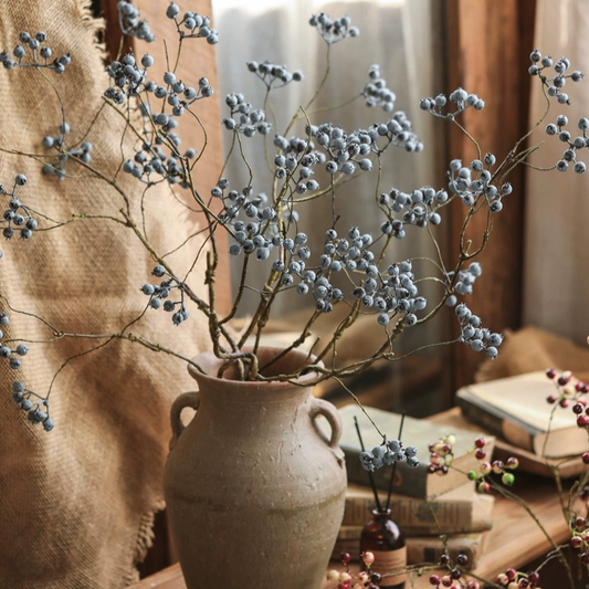 Mini Fruit Blueberry Stem 30" Tall