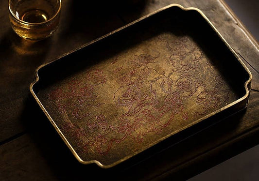 Gohobi Copper Serving Tray