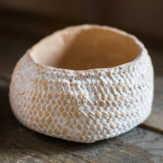 Cement Weaving Planter